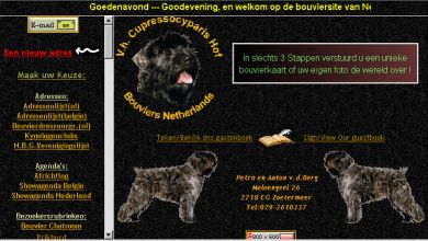 Onze hoofdpagina 1999/2000